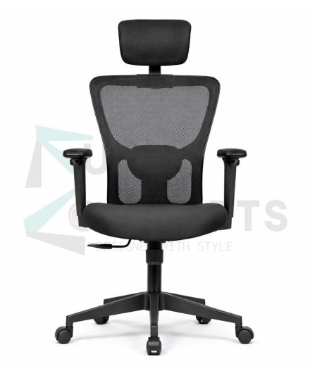 Jazz HB High Back Chair | Designer Executive Seating, Modern Office | Curved Backrest, Contoured Arms, Plush Upholstery