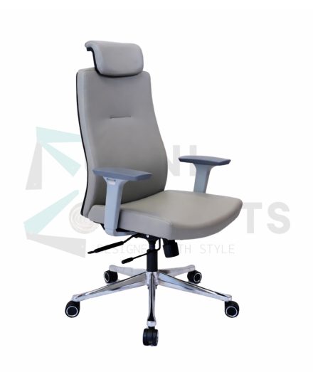 Titan Rexine High Back Chair | Executive Office Seating, Premium Comfort | High Back Support, Durable Rexine Upholstery, Padded Armrests, Tilt Mechanism | Manager Chair, Corporate Seating, Professional Comfort