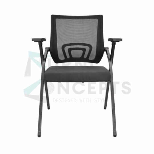 Furniconcepts Aatso Fixed Base Visitor Chair | Training Room Seating, Conference Furniture | Molded Seat, Non-Padded, Durable Construction, Stackable