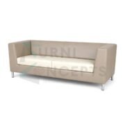 Furniconcepts Rapid Sofa | Comfortable Cushioning, Modern Upholstery, Sturdy Construction ,Bold Design