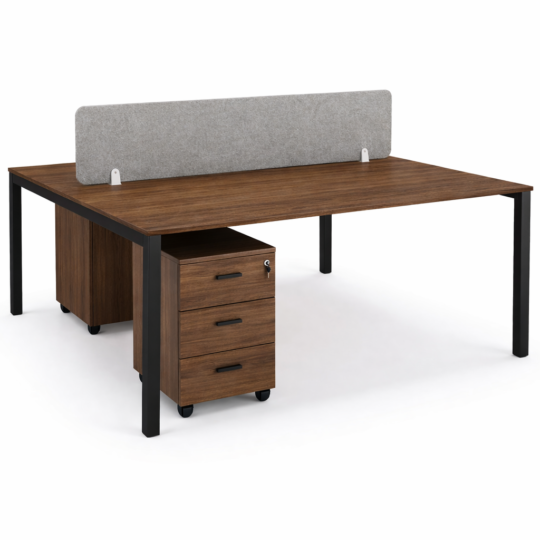 Furniconcepts 2-Pax C Workstation  IN
