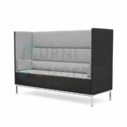 Furniconcepts Veronica Sofa Blaze | Bold Design, Comfortable Cushioning, Modern Upholstery, Sturdy Construction
