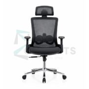 Furniconcepts W Chair HB High Back Chair | Executive Office Seating, Modern Furniture | Distinctive 'W' Design, High Back Support, Adjustable Tilt, Premium Upholstery