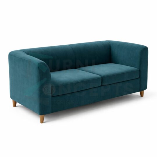 Furniconcepts Sofa Orion | Compact Office Sofa, Lounge Seating, Reception Furniture | Space-Saving Design, Plush Comfort, Premium Upholstery, Sturdy Frame