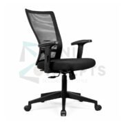 Furniconcepts Majesty MB Medium Back Chair | Executive Office Seating, Mid-Range Comfort | Plush Upholstery, Ergonomic Shape, Durable Base.