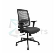 Furniconcepts Rio MB Medium Back Chair | Contemporary Office Seating, Task Chair | Sleek Design, Medium Back Support, Durable Construction, Swivel Base