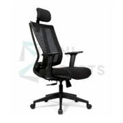 Furniconcepts Comfy Eco HB High Back Chair | Budget-Friendly Office Seating, Home Office | High Back Support, Economical Design, Comfortable Upholstery, Swivel Function.