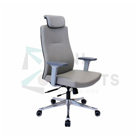 Furniconcepts Titan Rexine High Back Chair | Executive Office Seating, Premium Comfort | High Back Support, Durable Rexine Upholstery, Padded Armrests, Tilt Mechanism | Manager Chair, Corporate Seating, Professional Comfort