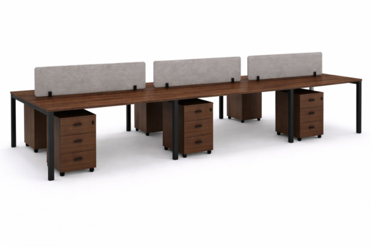 Furniconcepts 6-Pax C Workstation  IN